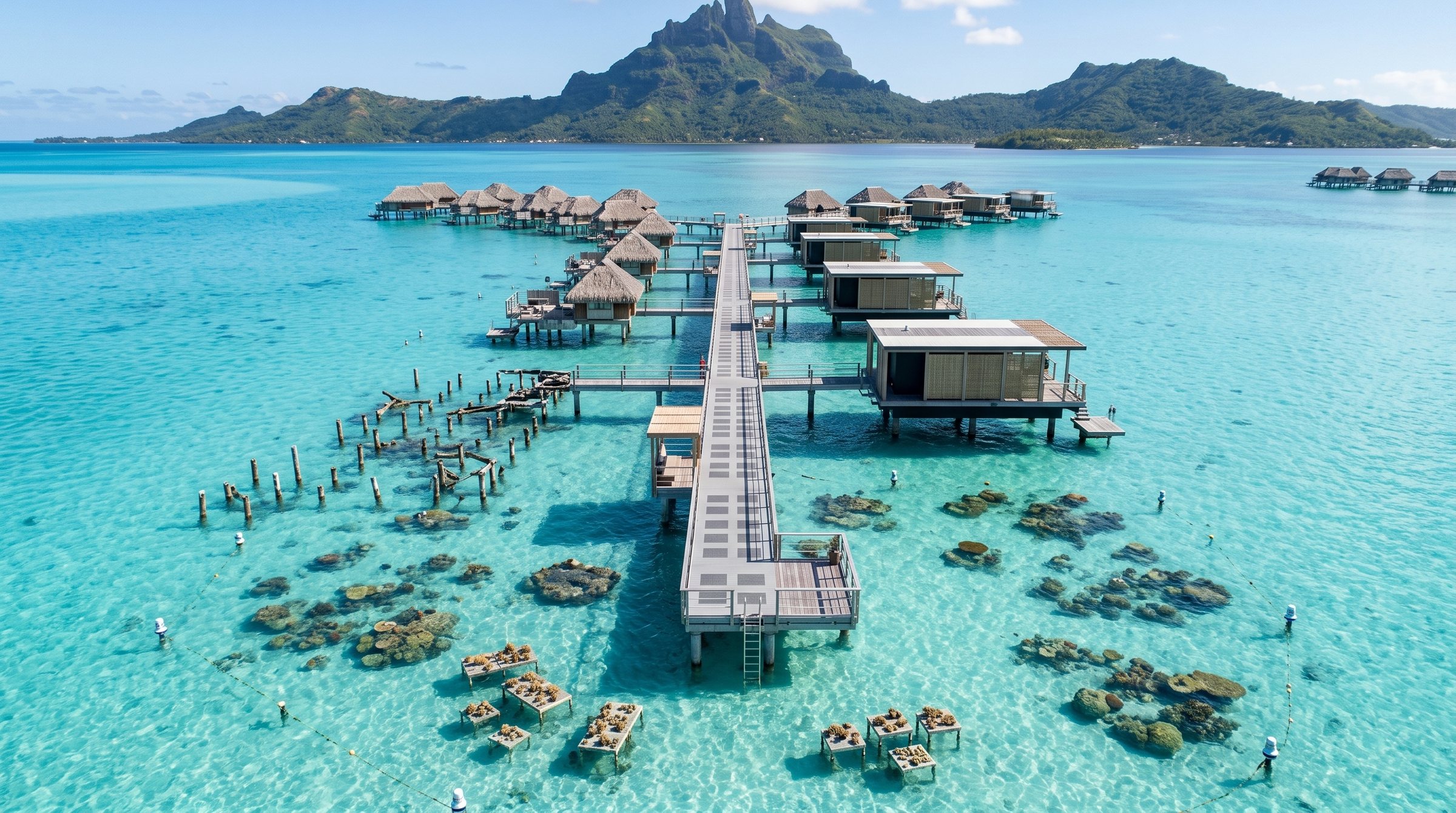 Bora Bora Overwater Brownfield Recovery Prototype concept visualization thumbnail.