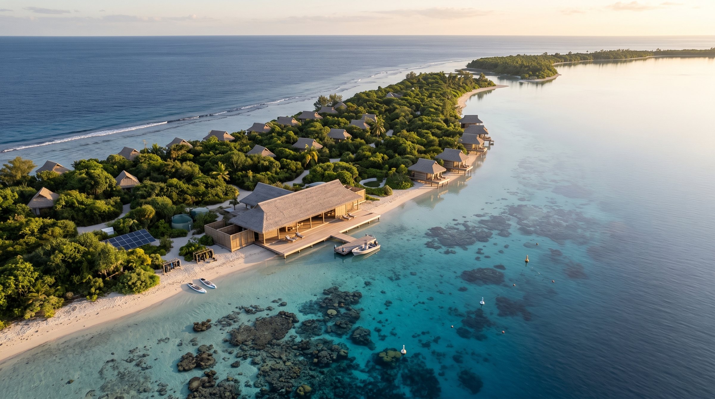 Rangiroa Blue Lagoon Reinvention Retreat concept visualization thumbnail.